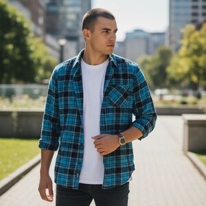 Quiksilver // Classic Flannel Shirt // Men's